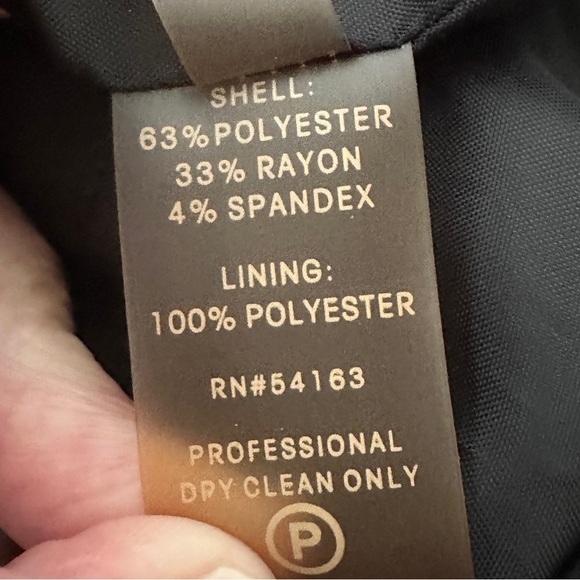 Calvin Klein Exposed Gold Side Zipper Ruched Neckline Black Cocktail Dress 14 - Picture 6 of 9